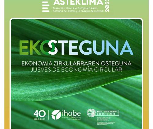 ASTEKLIMA 2023: ZIRKULARRAK BIZ. Productos Circulares fabricados en Bizkaia